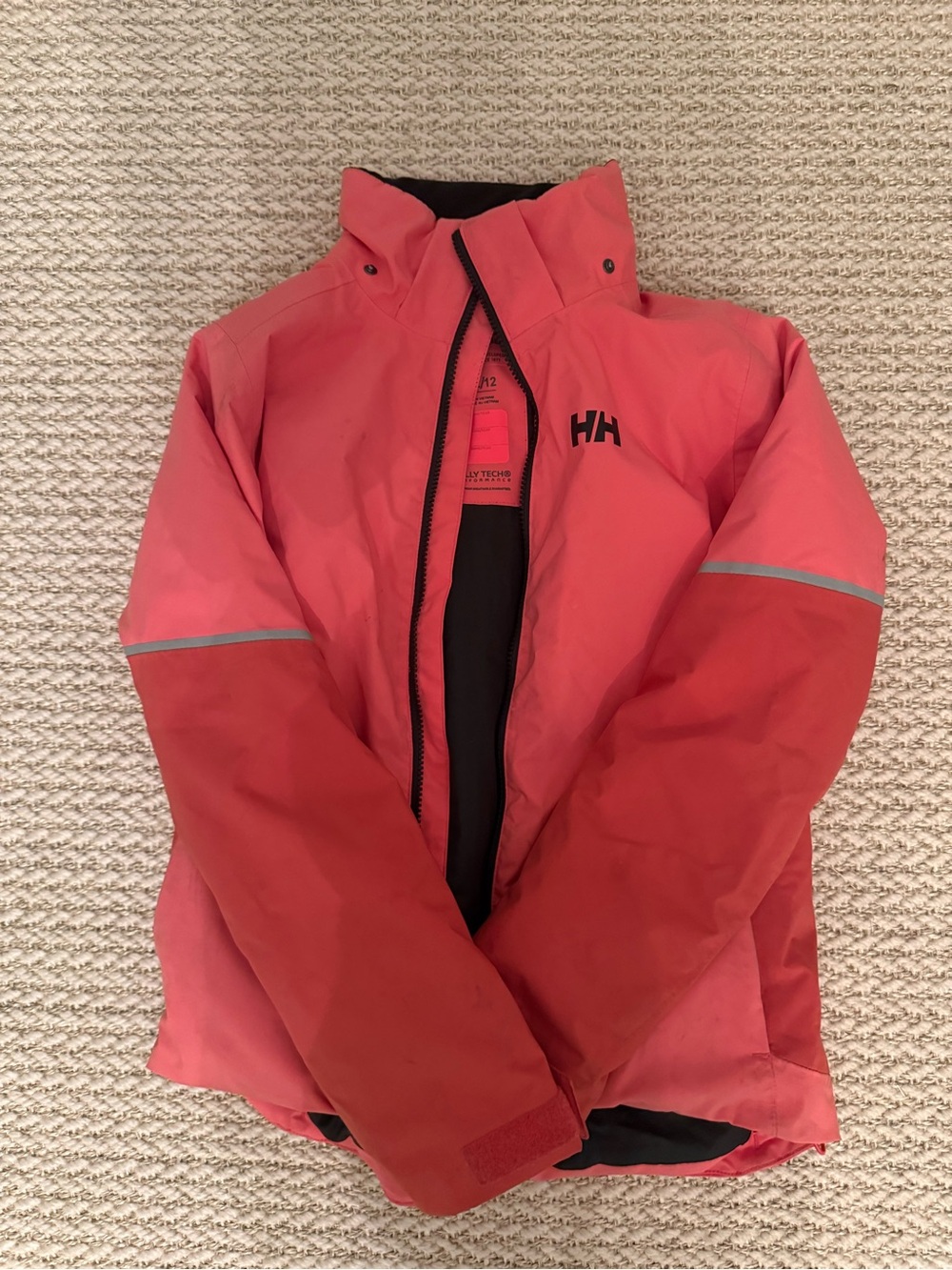 Helly Hansen Kids Coral Pink Insulated Ski Jacket